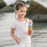 Retro Silicone Ice Cream Beach Set – 11-Piece Sand & Water Play Kit