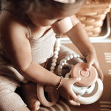 Soft Silicone Stacking Ring Toy | Sun Colors | Baby & Toddler Development