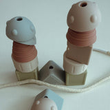Montessori Silicone Lacing Toy | Ali+Oli Sensory Beads