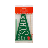 First Day of School Felt Pennant | Back-to-School Photo Prop