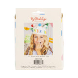 Happy Birthday Felt Crown | Kids Party Hat with Pom Poms
